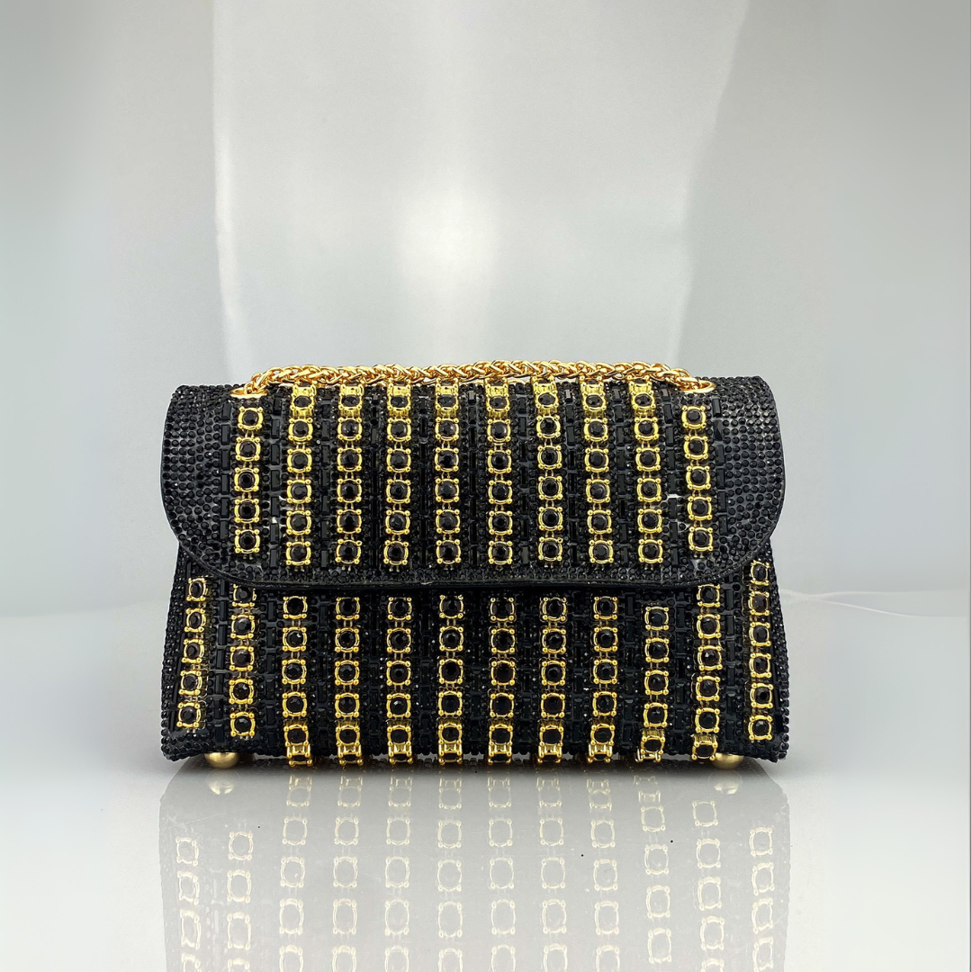 Lavera Shoulder Bag | Colored Diamond Quilting, Chain Strap 1
