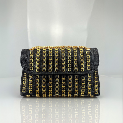 Lavera Shoulder Bag | Colored Diamond Quilting, Chain Strap 1