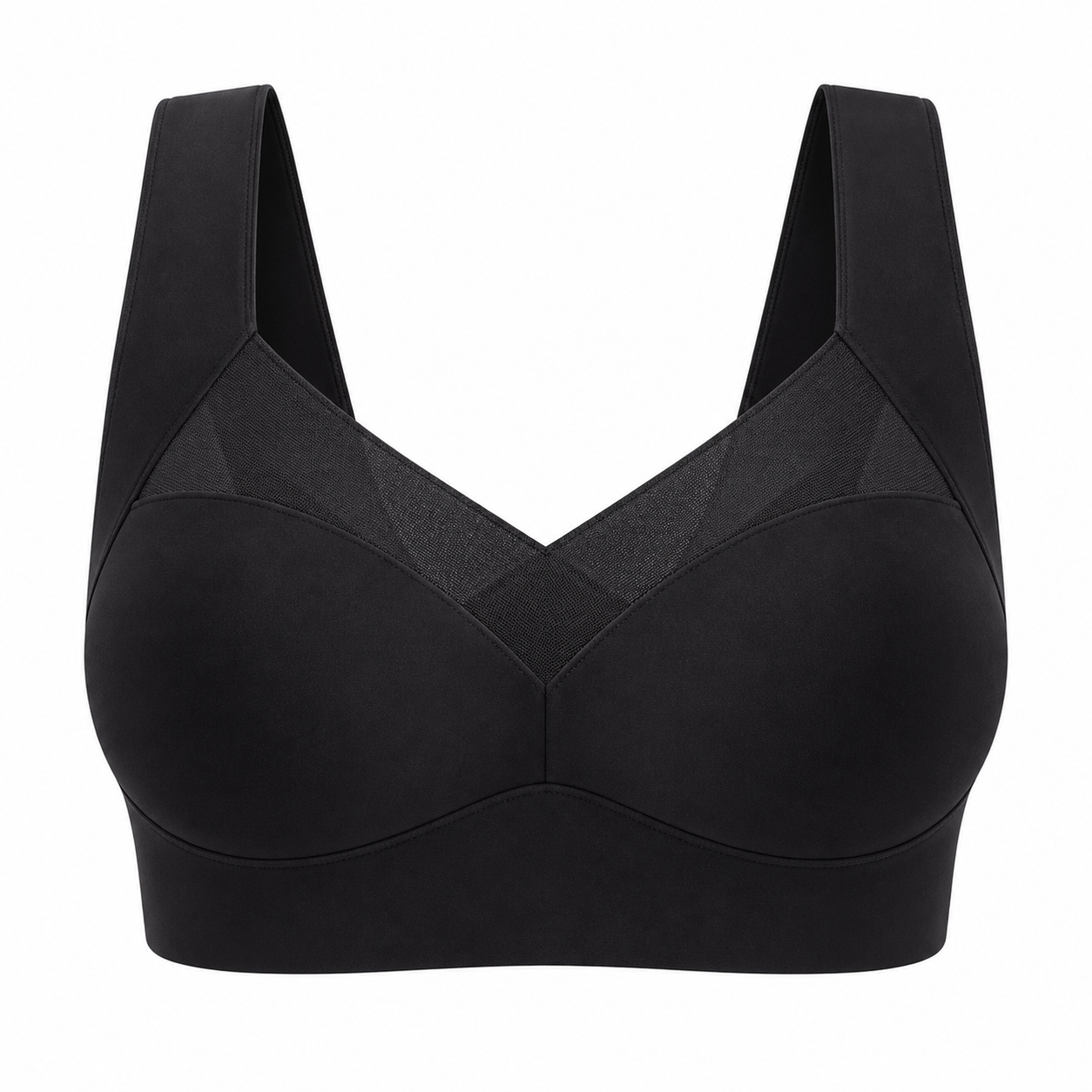 Luna Lace Sport Bras | Plus Size, Wireless Comfort, Soft Fabric