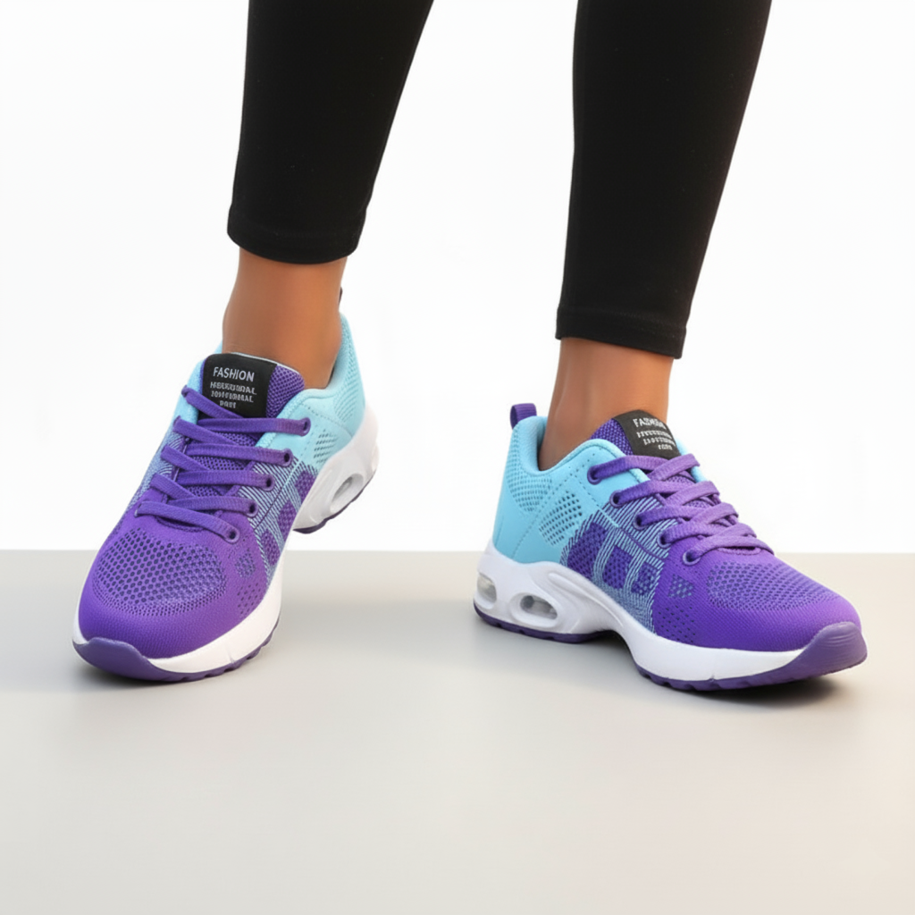 Sierra Women's Hiking Shoes | Lightweight Mesh, Air Cushion Sole 6