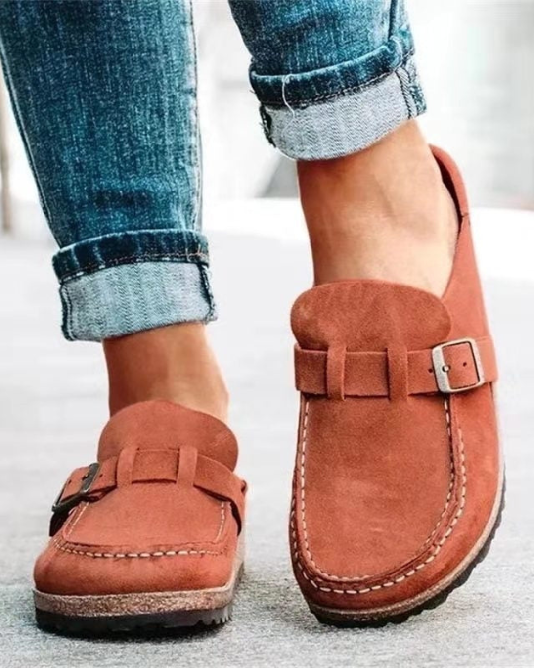 Bello Slip-On Loafers | Soft, Adjustable Buckle